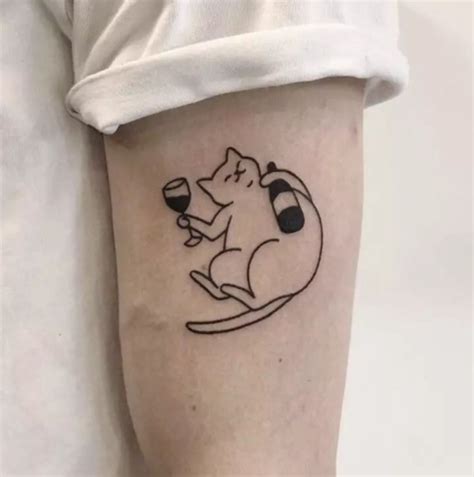 Top Minimal And Small Cat Tattoos You'll Want To See | Inku Paw