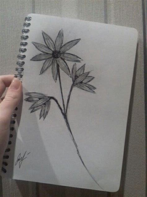 Flowers | Drawings, Flowers, Notebook