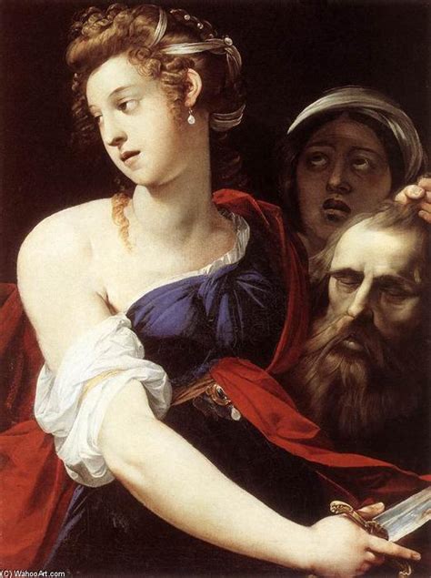 Oil Painting Replica Judith with the Head of Holofernes, 1605 by Giuseppe Cesari (1568-1640 ...