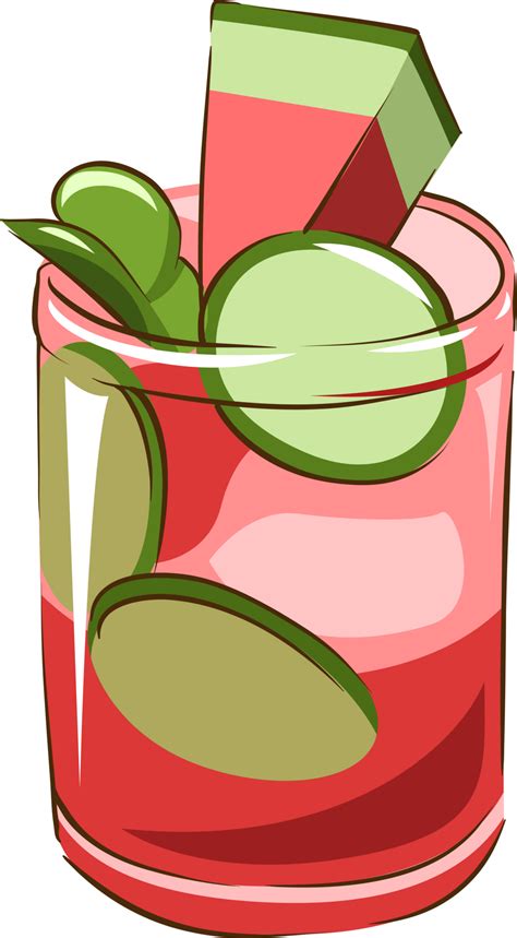 Watermelon Mojito Mocktail png graphic clipart design 20002916 PNG