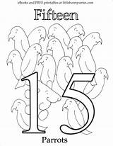 Number 15 Coloring Page Worksheets  99Worksheets sketch template