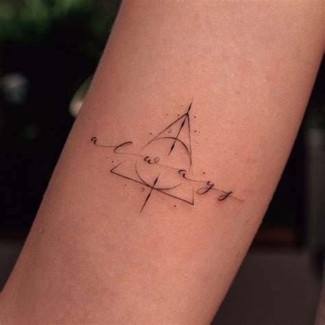 Fineline Harry Potter tattoo | Small tattoos for guys, Tattoos for guys, Heart lock tattoo