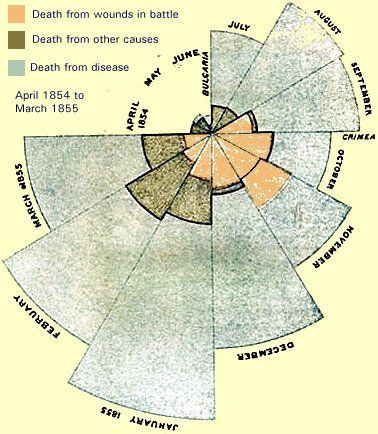 ilovecharts | Florence nightingale, Data visualization, Nightingale