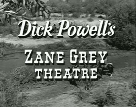 Zane Grey Theatre - TV Yesteryear