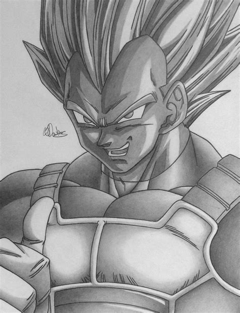 Vegeta Super Saiyan by Conzibar on DeviantArt