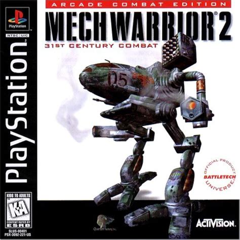 Mechwarrior 2: 31ST Century Combat: Arcade Combat Edition For PlayStation 1 PS1