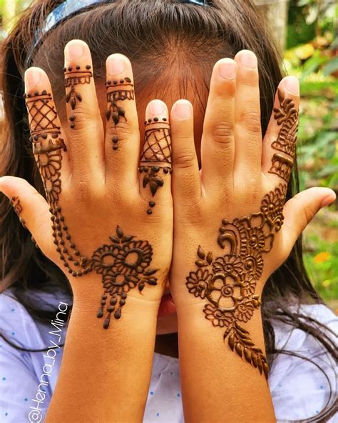 30 Easy And Simple Mehndi Designs For Kids | POPxo