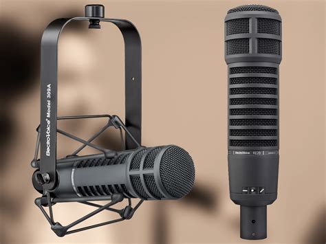 Electro-Voice Introduces Low-Reflection Dark Finish Version of Classic RE20 Microphone | audioXpress