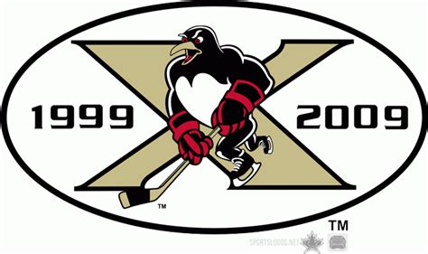 Wilkes-Barre/Scranton Penguins Logo - Anniversary Logo - American Hockey League (AHL) - Chris ...