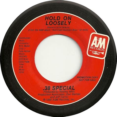 .38 Special – Hold On Loosely (1980, Vinyl) - Discogs