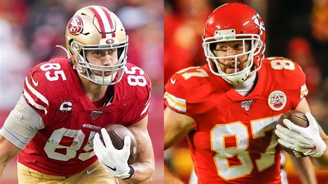 George Kittle vs Travis Kelce: Who is the best tight end in the Super Bowl? | NFL News | Sky Sports