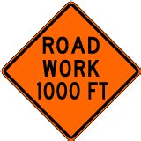 Road Work Ahead Sign - Claim Your 10% Discount