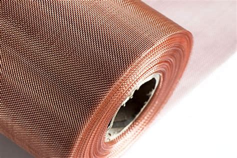 Ultra Fine Copper Mesh Screen Fabric