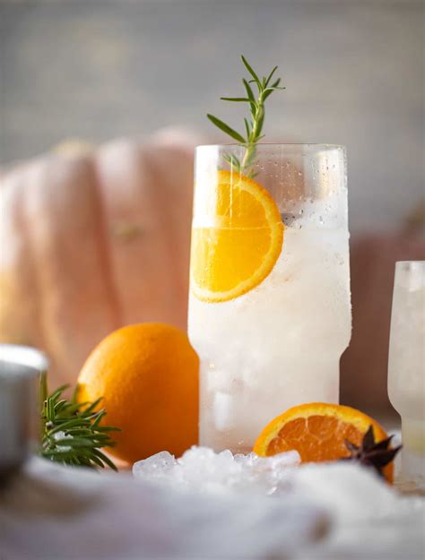 Orange Gin and Tonic - Spiced Orange Gin and Tonic