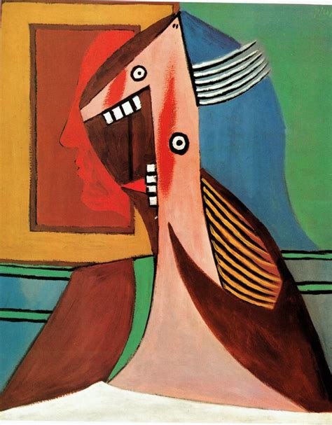 Woman s head and self portrait 1929 Picasso - United Kingdom