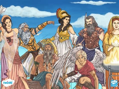 Titans - Greek Gods and Goddesses - Teaching Wiki - Twinkl