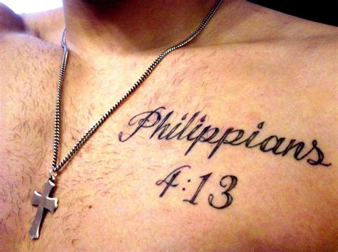 philippians 4 13 tattoo fonts - flatartillustrationspace