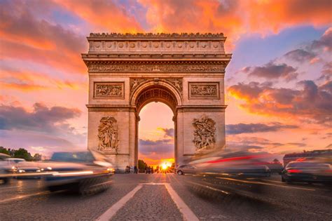 Arc de Triomphe, Paris, France