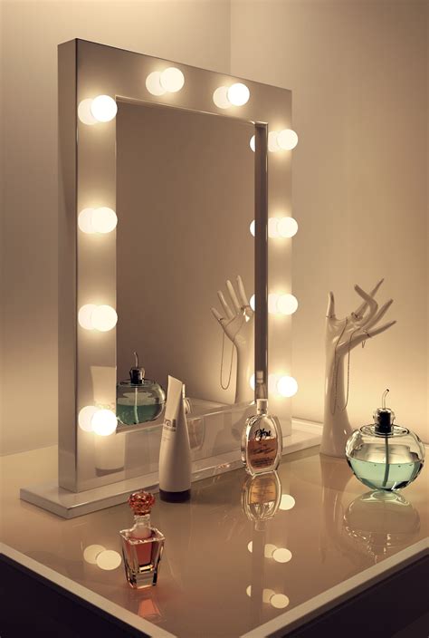 High Gloss White Mirror | Table Top | H800mm x W600mm x D60mm ...