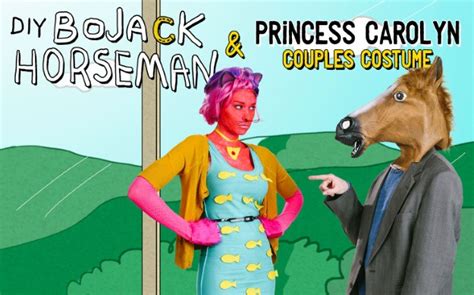 DIY BoJack Horseman and Princess Carolyn Couples Costume - Halloween ...