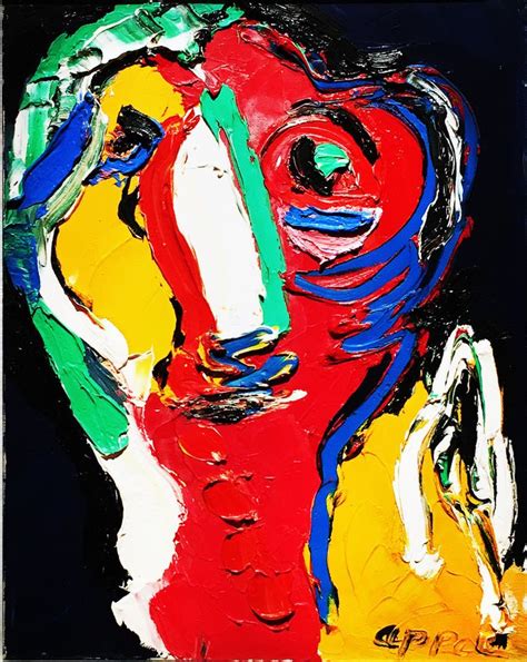 Karel Appel Untitled (Head of a Woman), 1965 | Art walk, Abstract ...