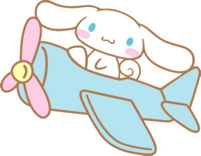 Cinnamoroll Bunny Pilot Adventure in Airplane PNG | PNG All