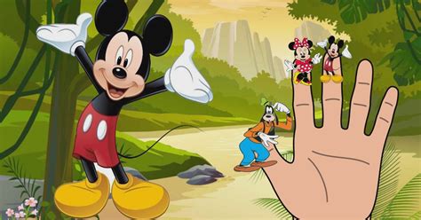 Mickey Mouse Finger Family Song | Nursery Rhyme Songs for Children ...