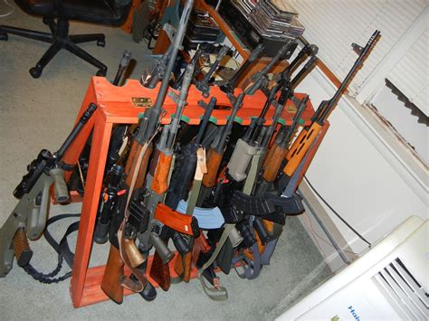 How do you display your Firearms Collection?