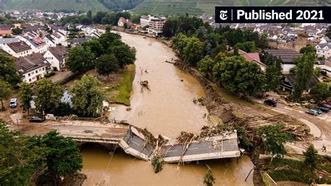 What We Know About the Climate Connection to the European Floods - The New York Times