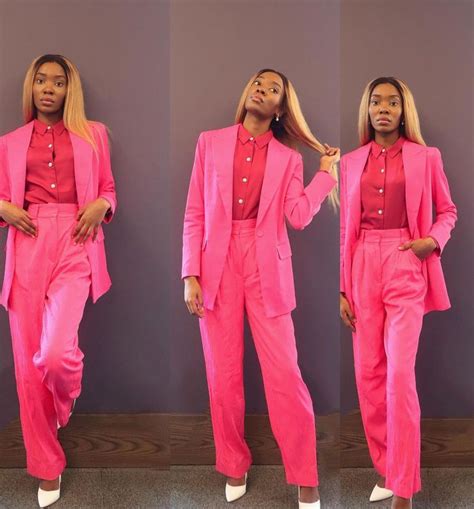 Bubblegum pink outfit in 2021 | Fashion, Pink suit, Pink outfit