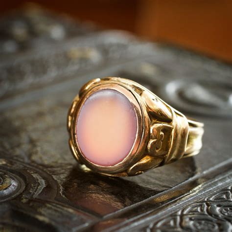 Impressive Date 1922 Gents 15ct Sardonyx Signet Ring – Fetheray