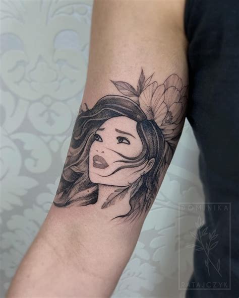 80+ Tiny Disney Princess Tattoos For Fans of Fairy Tales and Happily Ever Afters | Disney ...