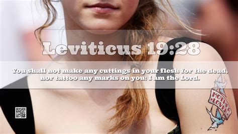 Leviticus 19.28 | This Is TRUTH