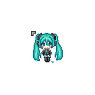 Singing Hatsune Miku Cursor