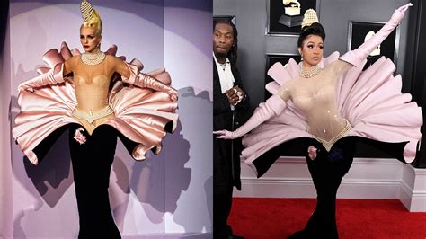 Cardi B Shuts Down the Grammys Red Carpet With Offset at Her Side | Vogue