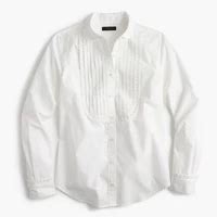 Tuxedo Shirt With Ruffles : Women's Shirts | J.Crew