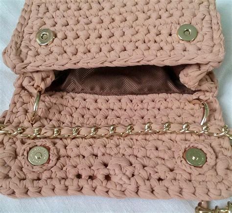 Crochet Brown Small Crossbody Bag Handmade Purse Everyday Bag | Etsy