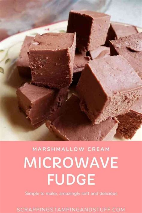 Microwave Fudge With Marshmallow Cream - Best Ever, No-Fail Recipe | Recipe | Microwave fudge ...