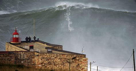 Portugal pitches 'big wave' surf tourism after record ride