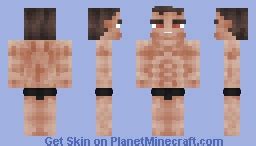 Muscle Man (-1.8 Format-) Minecraft Skin