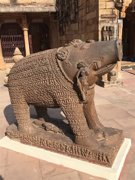 Such an exquisite Varaha Avatar statue.MadhyaPradesh