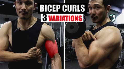 DUMBBELL BICEP CURLS Advanced VARIATIONS [बाइसेप साइज़ बढ़ाने के 3 Advanced तरीके ] - YouTube