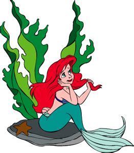 The little mermaid – Ariel Logo PNG Vector (EPS) Free Download