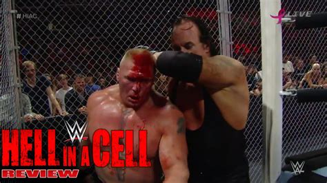 WWE Hell In A Cell 2015 Full Show Review Lesnar vs Undertaker Wyatts ...