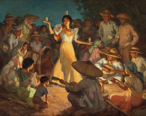 Fernando Cueto Amorsolo, Pandanggo sa Ilaw (Fandango with the Light). - Bukowskis