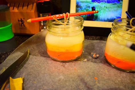 Candy Corn Candles – Our Beautifully Messy House