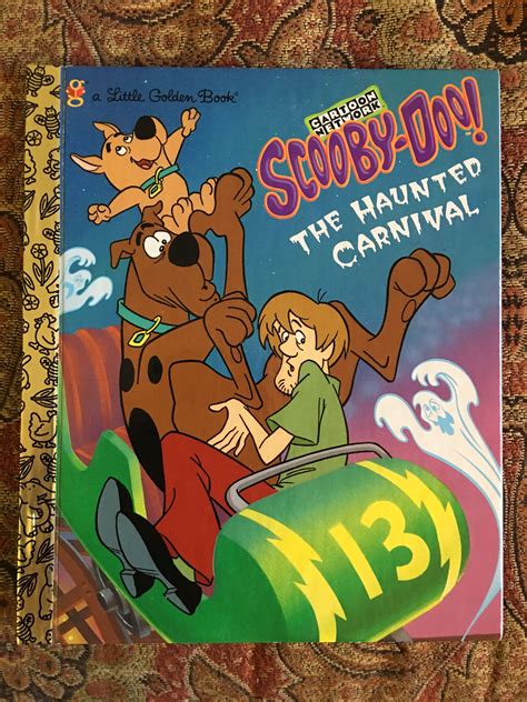 scooby - doo the haunted carnival book with an image of scooby and friends on it