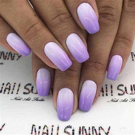 Top 30 Beautiful Ombre Nail Design Ideas For 2022 | Purple ombre nails, Purple nail designs ...