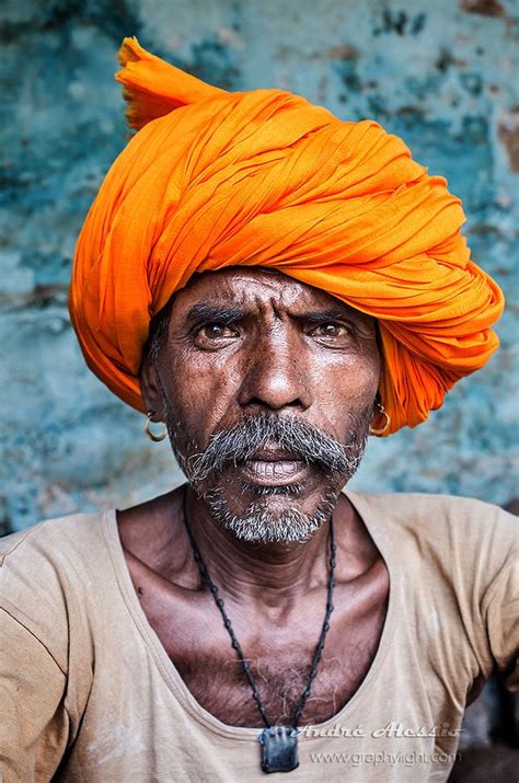 Man in orange turban | Poverty photography, Portrait photography men, People photography
