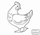 Chicken Coloring Pages  Best For Kids sketch template